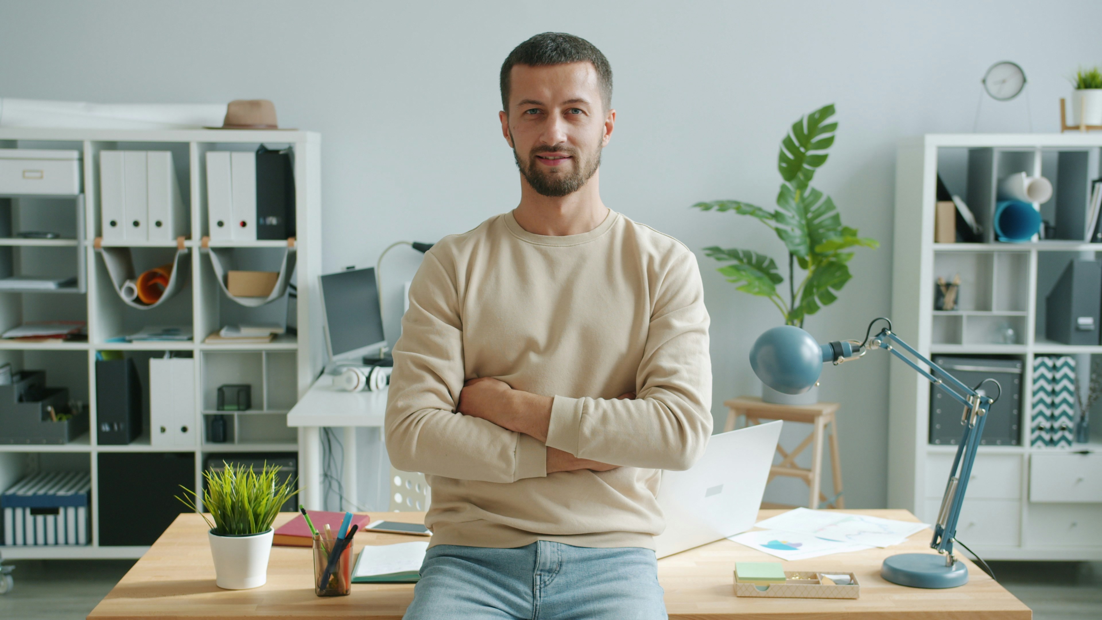 A business owner hiring